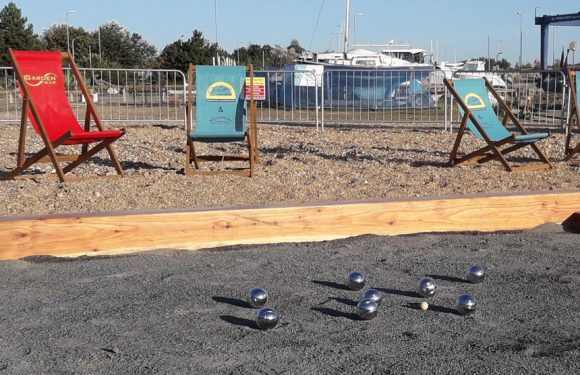 A Petanque Court Opens At The Waterfront