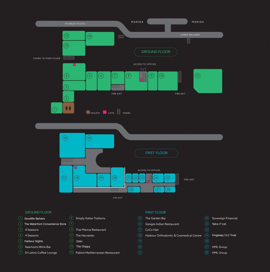 Store Directory The Waterfront