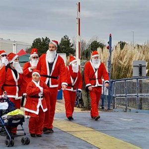 Charity Santa Stroll around the Harbour