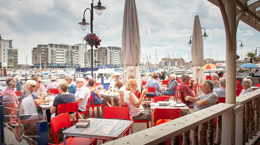 Explore a world of cuisines at The Waterfront