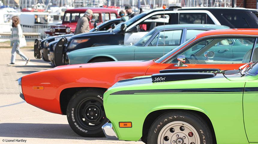 The Waterfront is the go-to location for car shows and summer events in Eastbourne